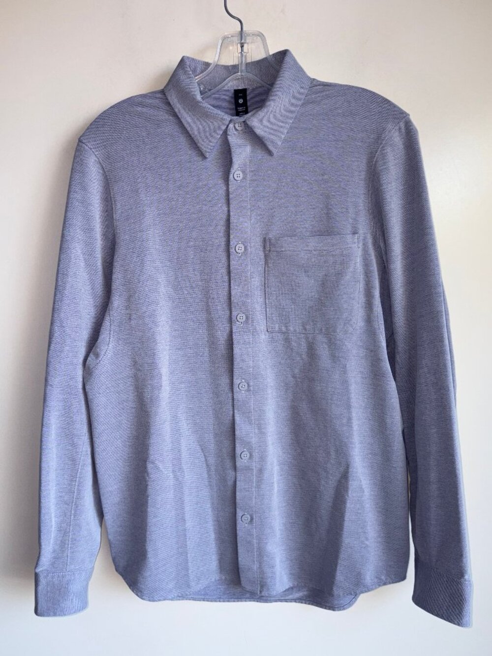 Lululemon Commission Long Sleeve Shirt Men's XS Blue